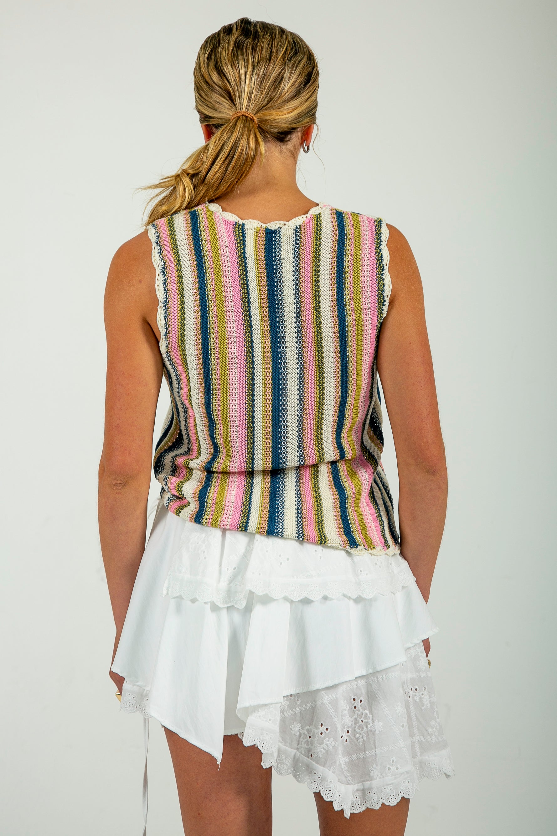 Sunday Stripe Vest