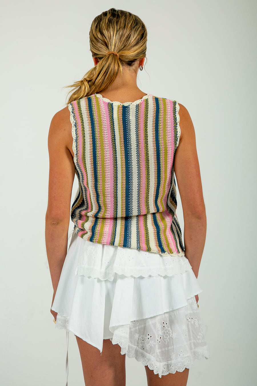 Sunday Stripe Vest