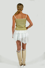 Sundae Button Knit Tank