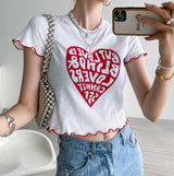 Love Blind Crop Tee