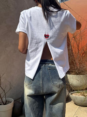 Heartbreaker Slit Tee