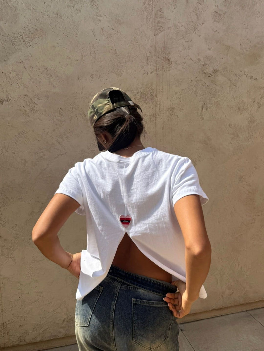 Heartbreaker Slit Tee