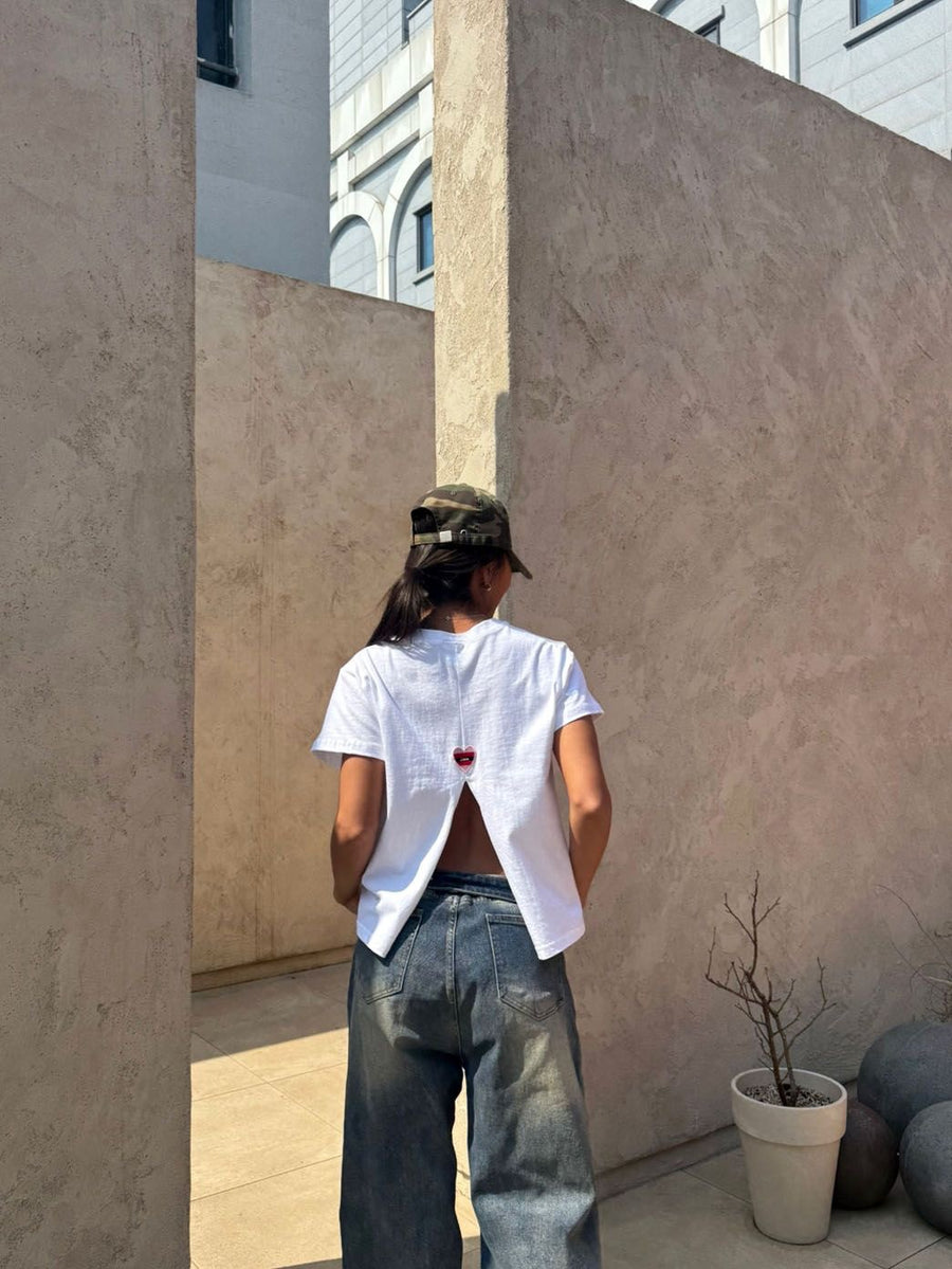 Heartbreaker Slit Tee