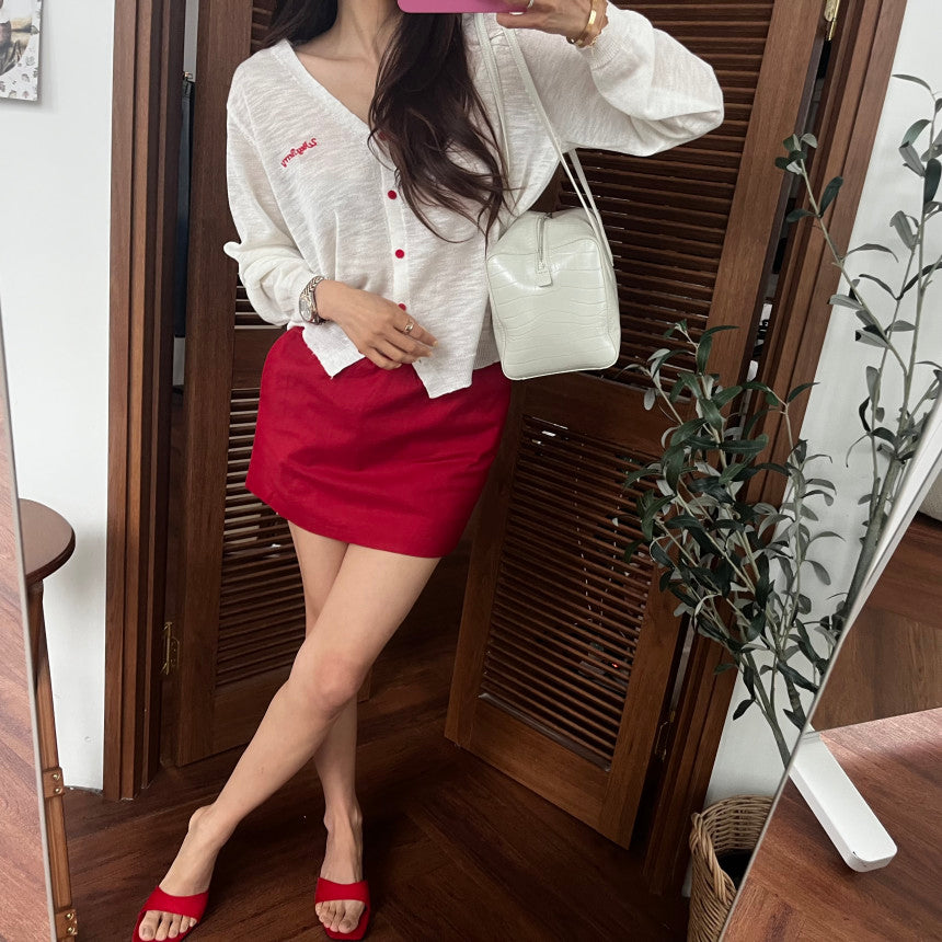 Whyberry Slub Cardigan