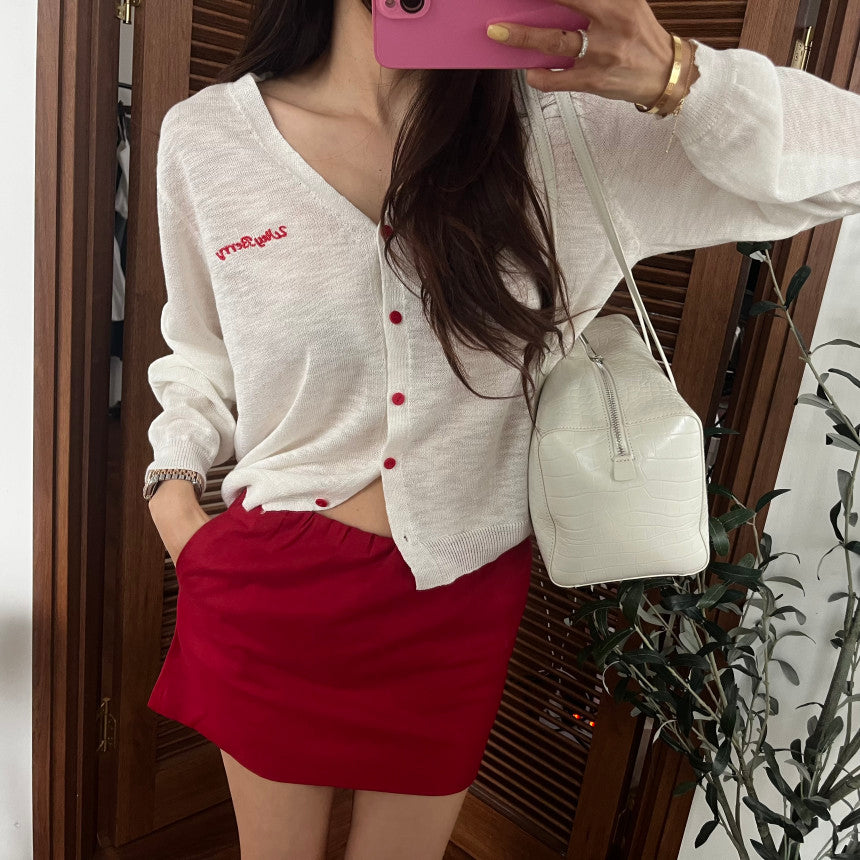 Whyberry Slub Cardigan