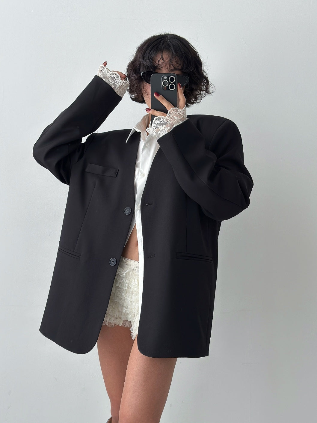 Modern Muse Lace Blazer