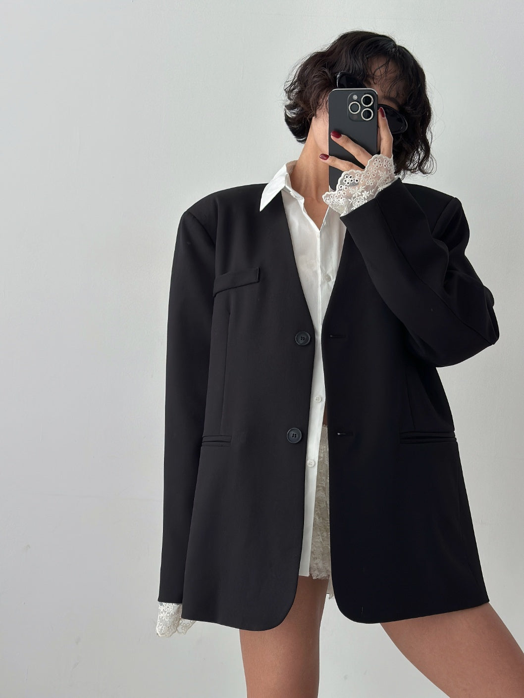 Modern Muse Lace Blazer