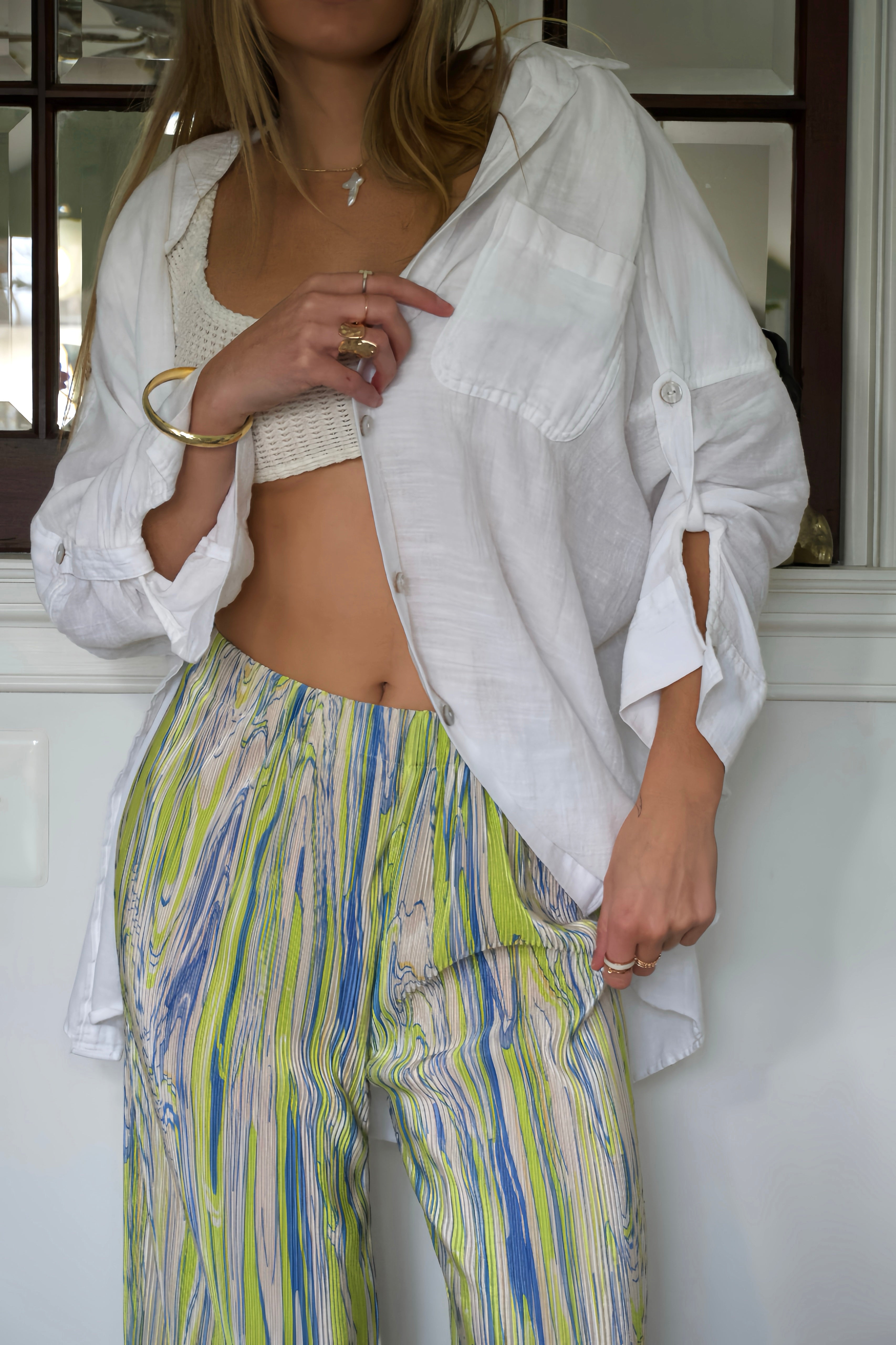 Dreamwave Pleats Pants