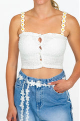 Daisy Breeze Tube Top
