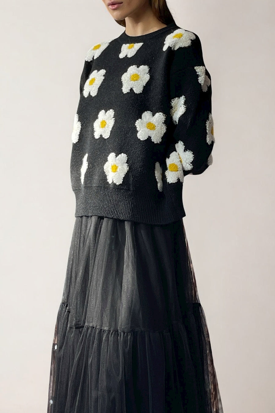 Daisy Teddy Sweater