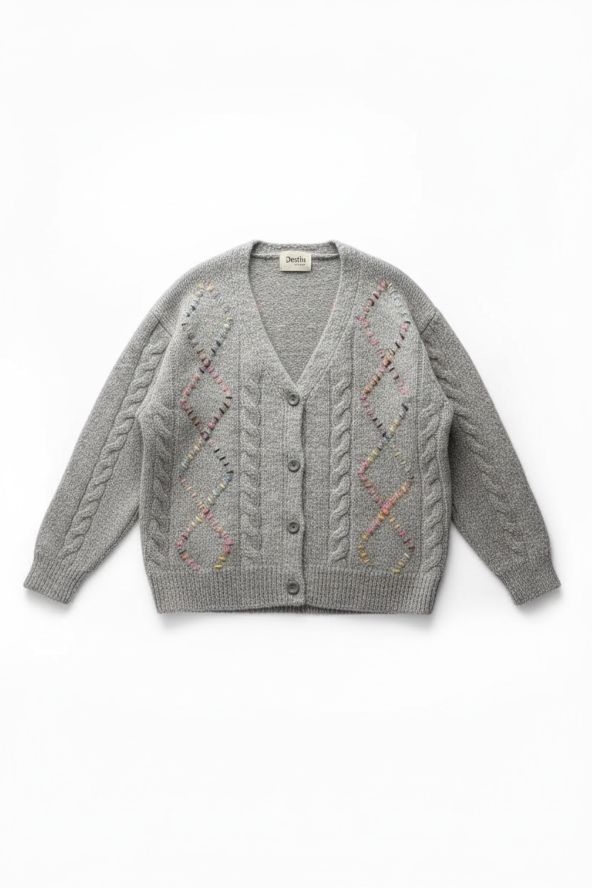 Whimsy Cable Cardigan