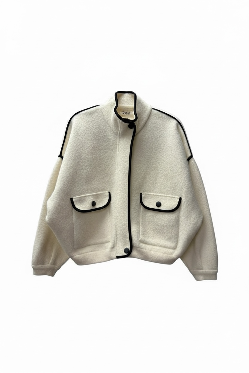 Contour Piping Velvet Jacket