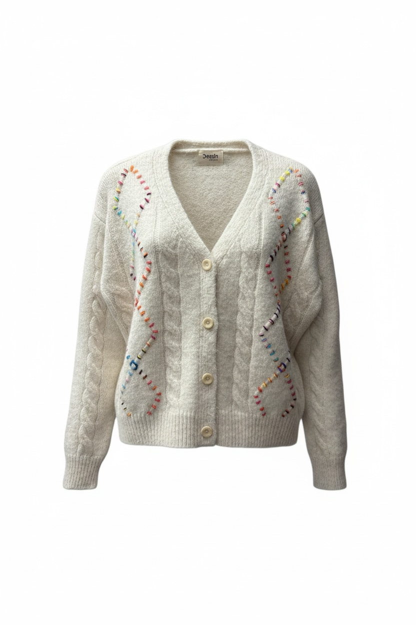 Whimsy Cable Cardigan