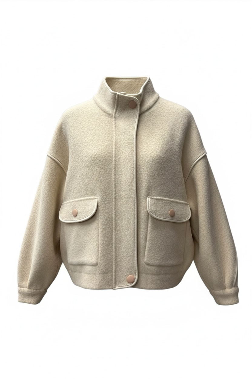 Contour Piping Velvet Jacket