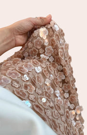 Blossom Spangle Mini Skirt