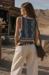 Vintage Muse Denim Vest