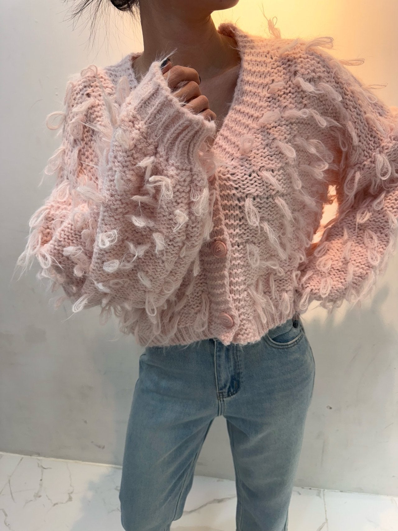 Loopy Knit Cardigan