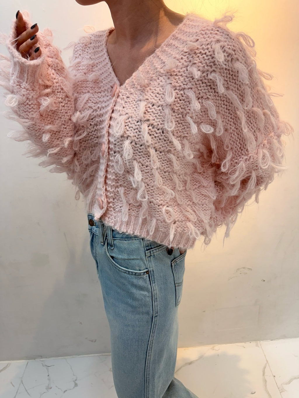 Loopy Knit Cardigan