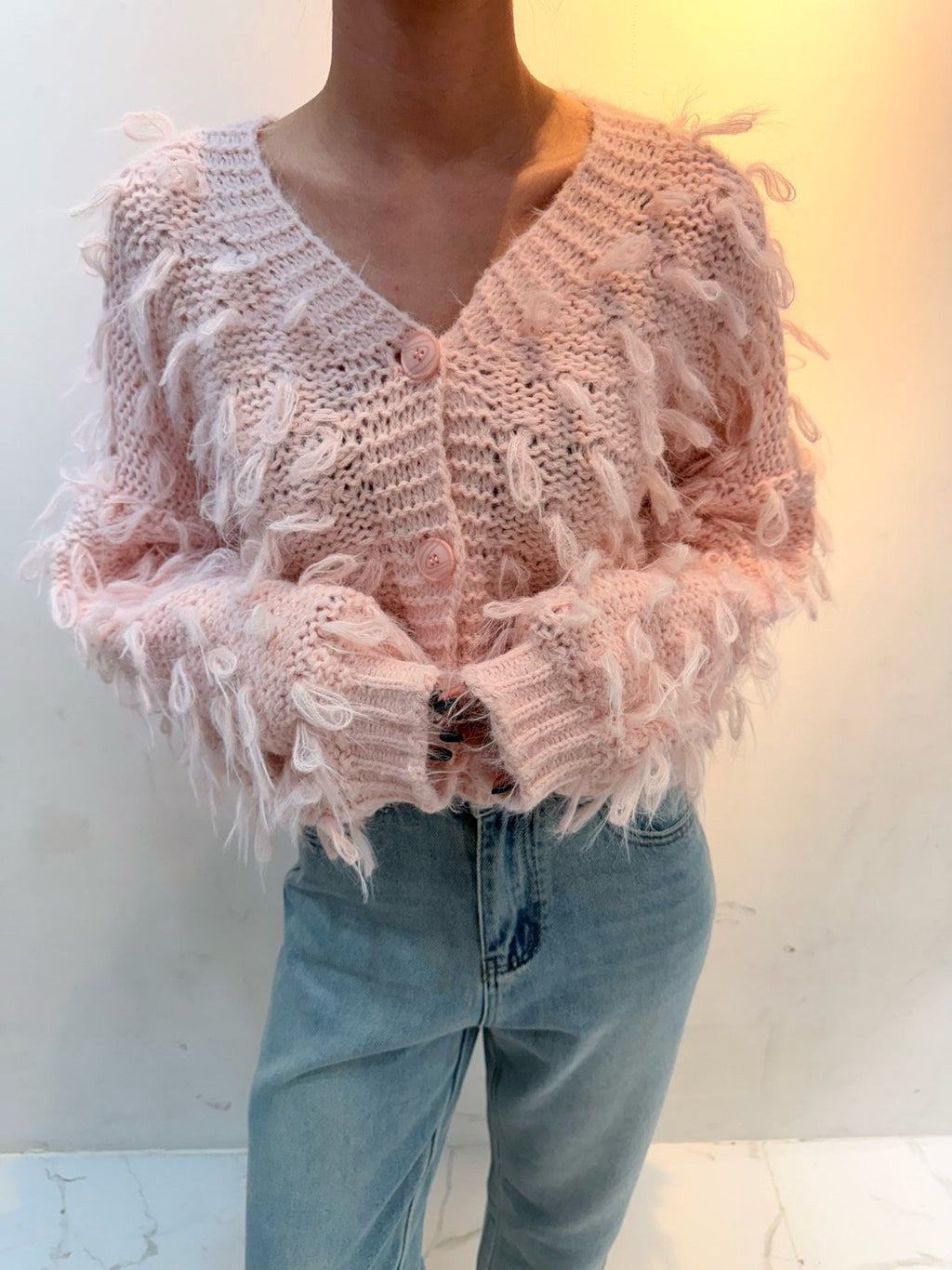 Loopy Knit Cardigan