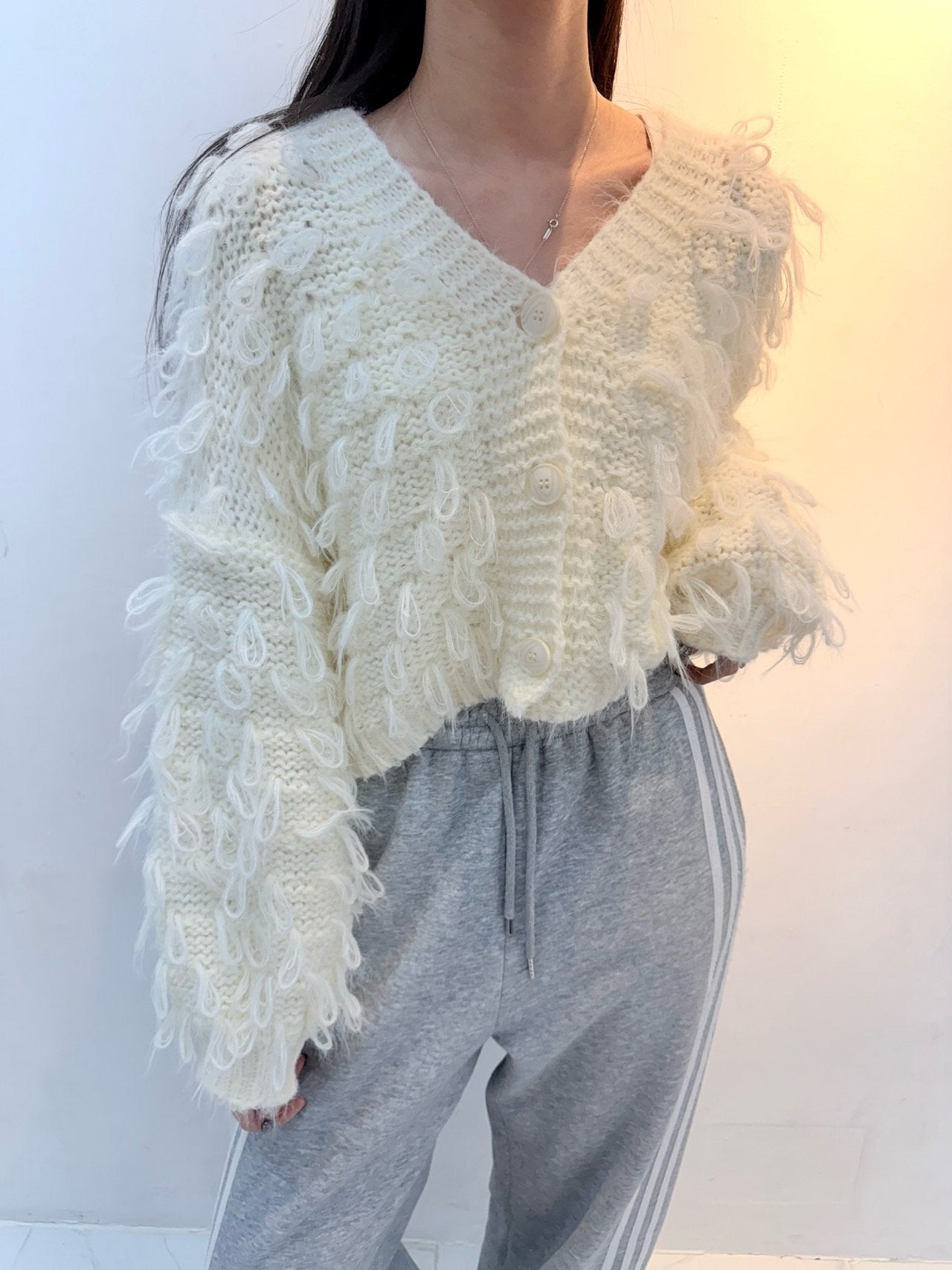Loopy Knit Cardigan