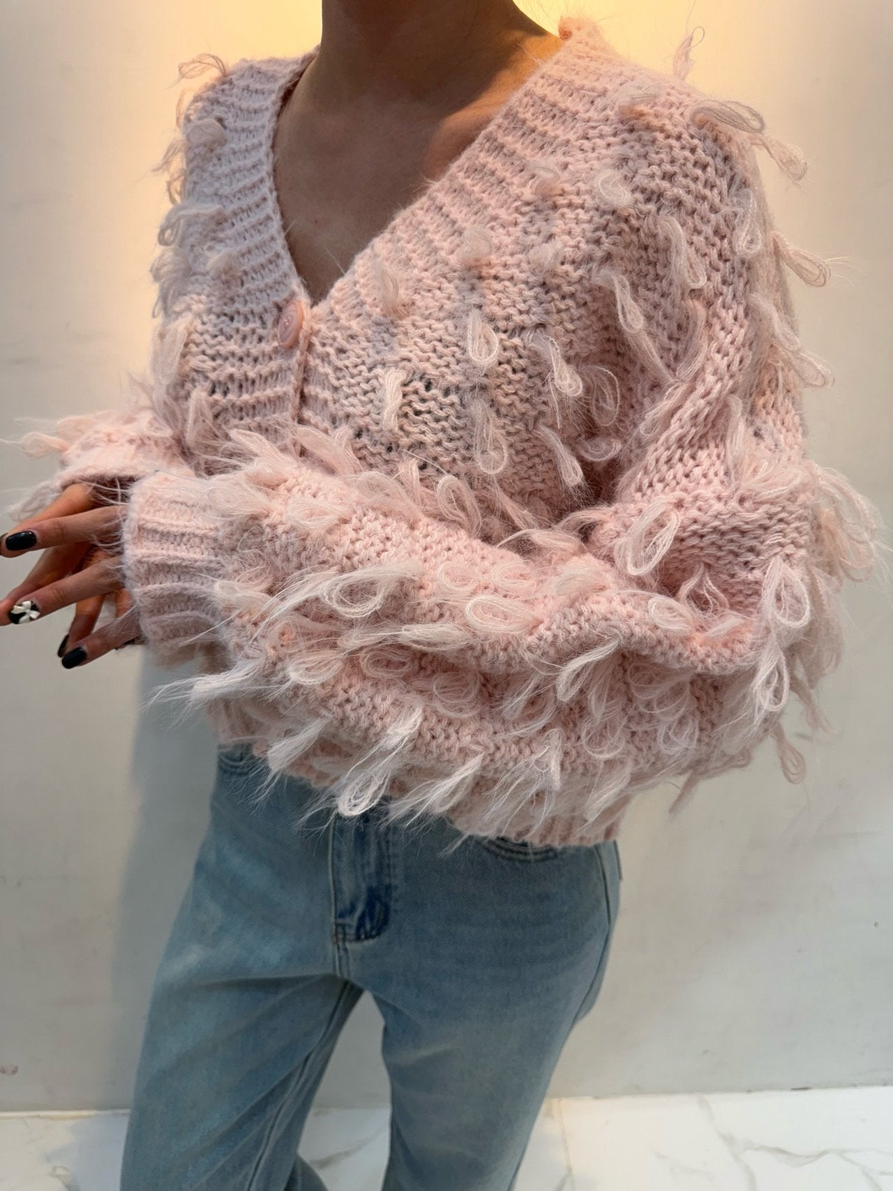 Loopy Knit Cardigan