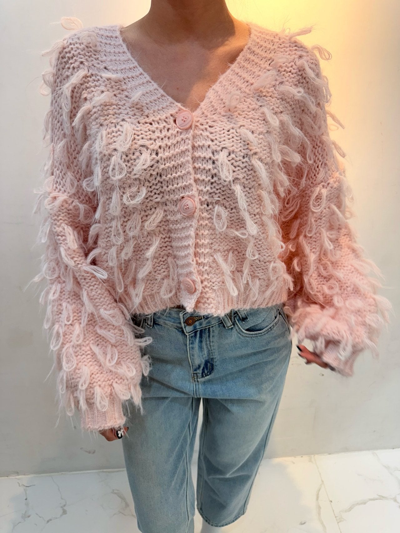 Loopy Knit Cardigan