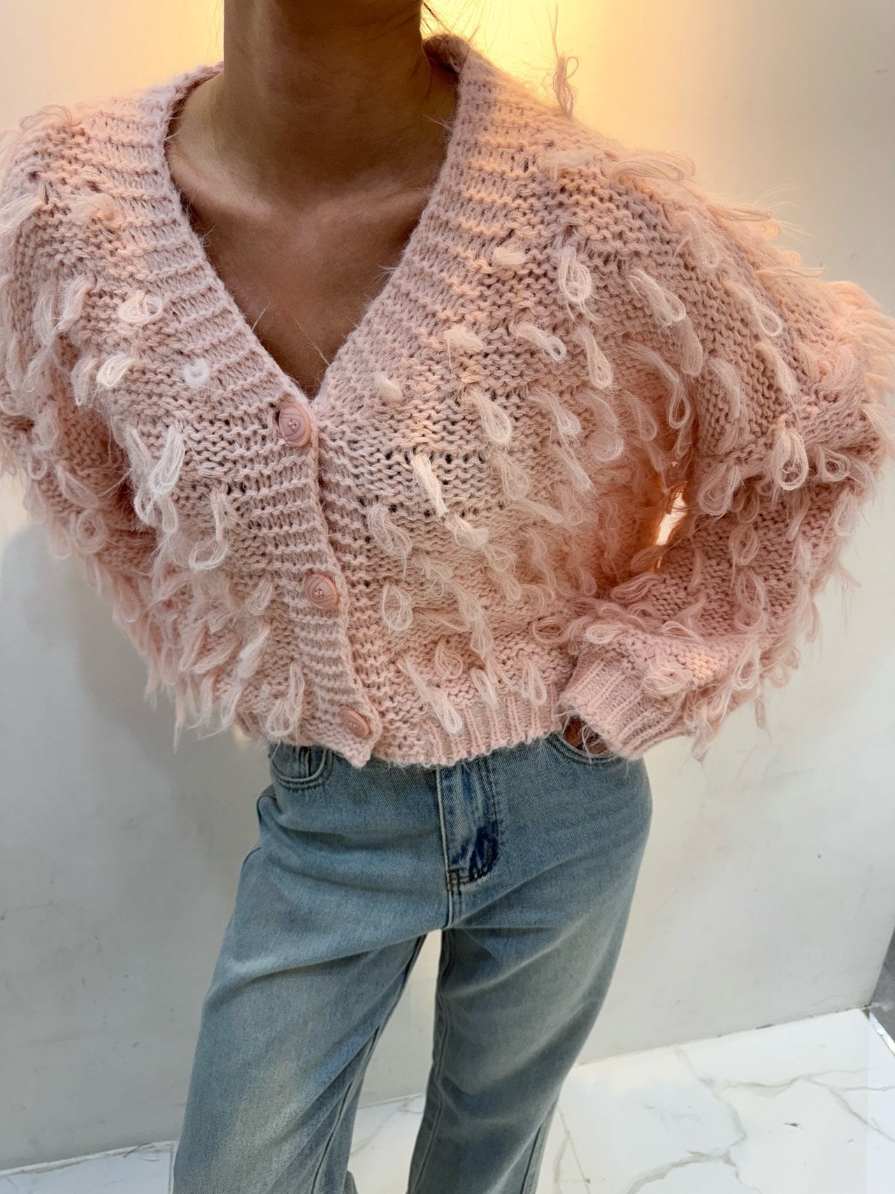 Loopy Knit Cardigan