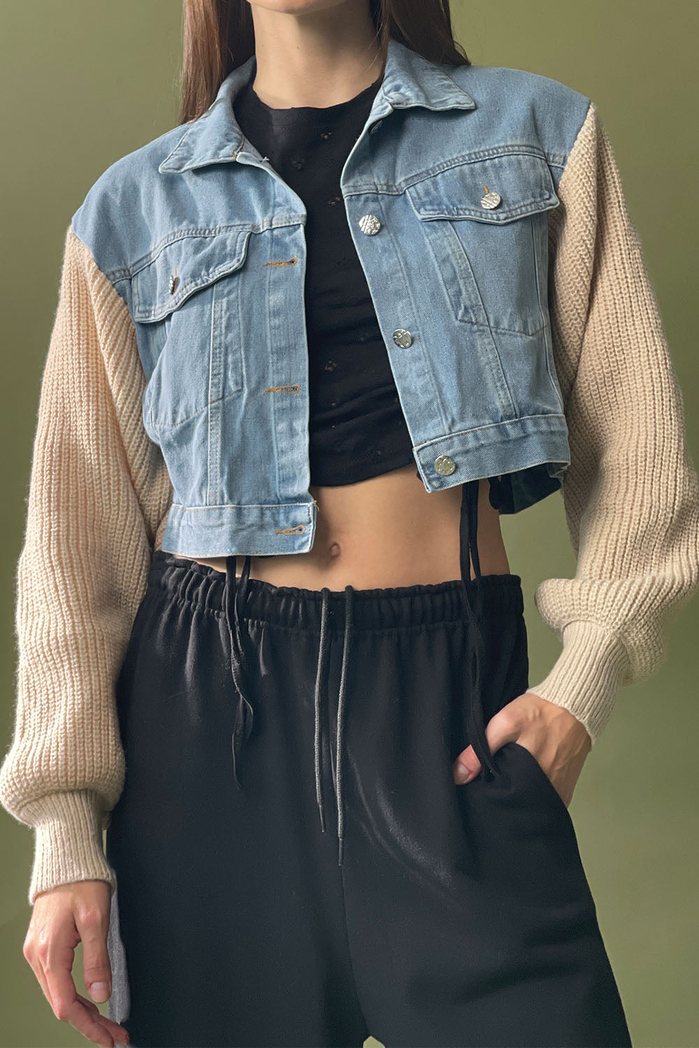 Hybrid Denim Jacket