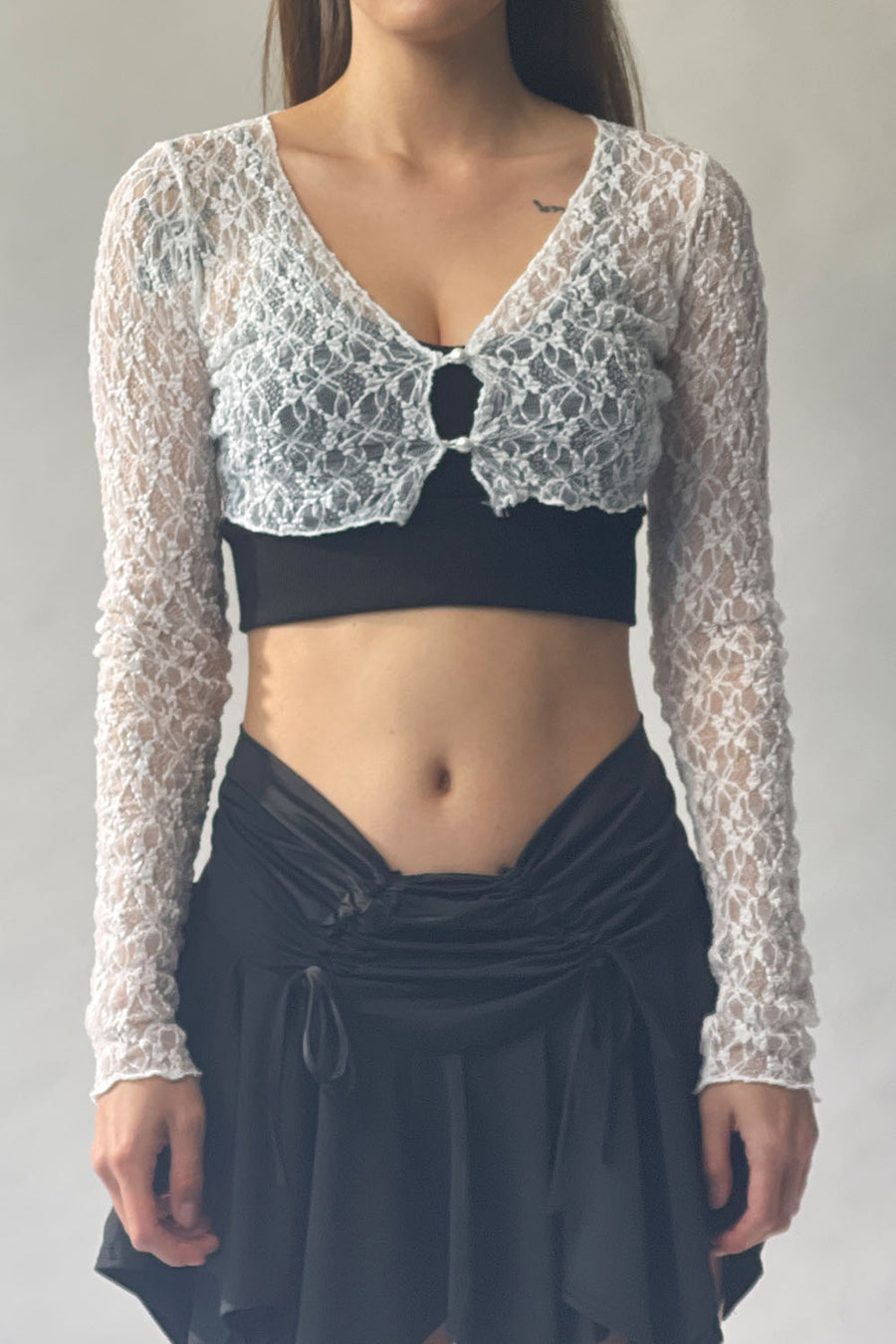 Pearl Lace Cardigan