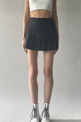 Pin Stripe Mini Skirt