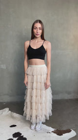 Waterfall Maxi skirt video