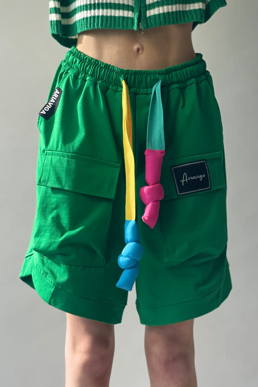 Puff String Cargo Shorts
