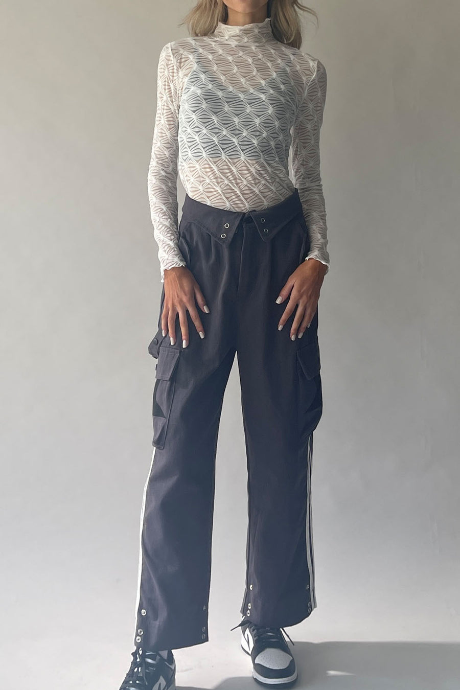 Aurora Lace Tie-dye Top