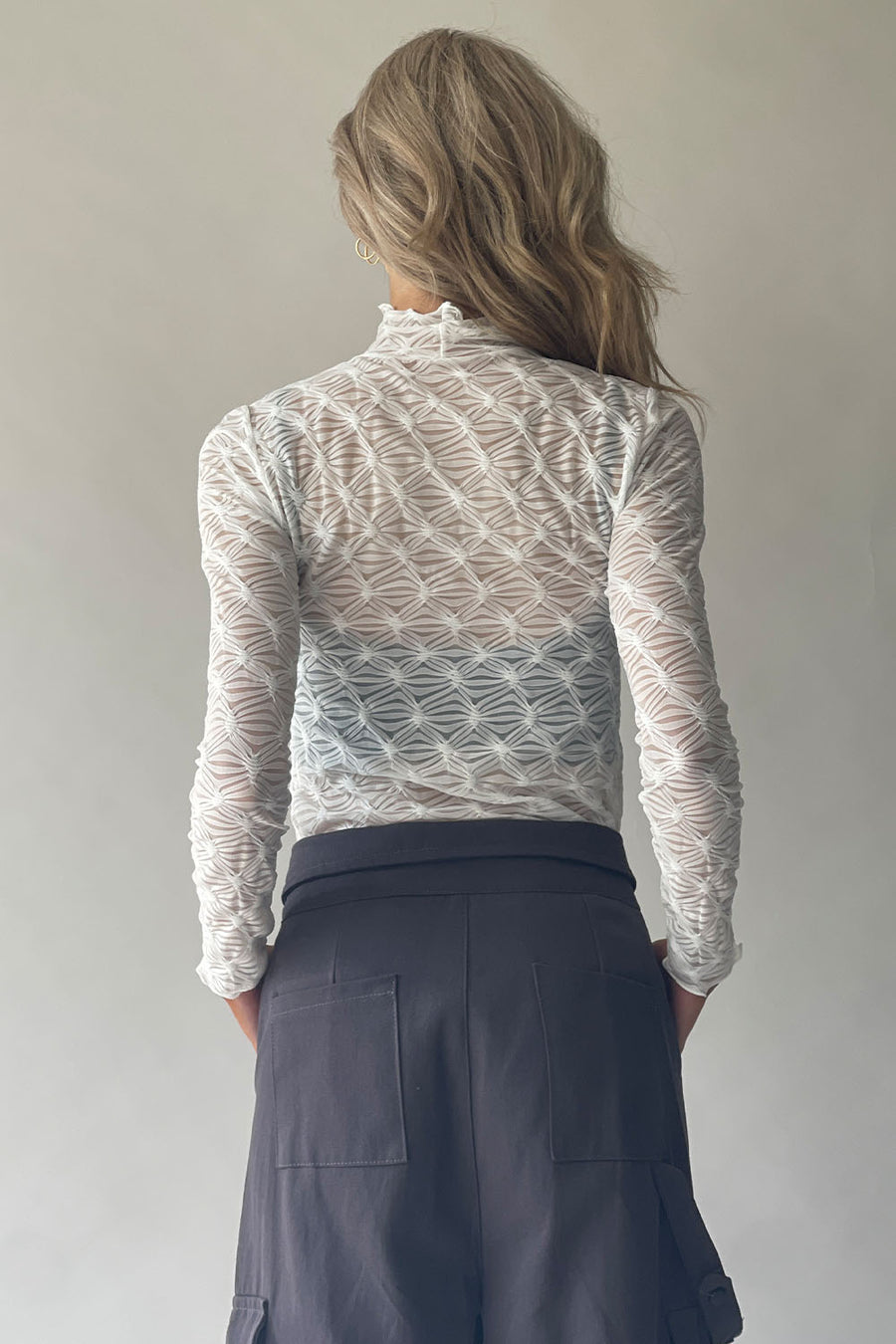 Aurora Lace Tie-dye Top