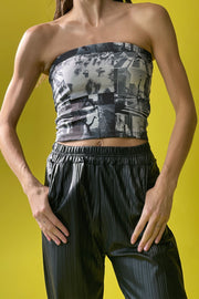 Tube Printed Top