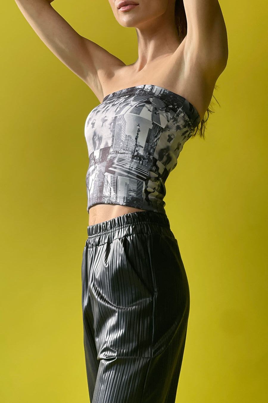 Tube Printed Top