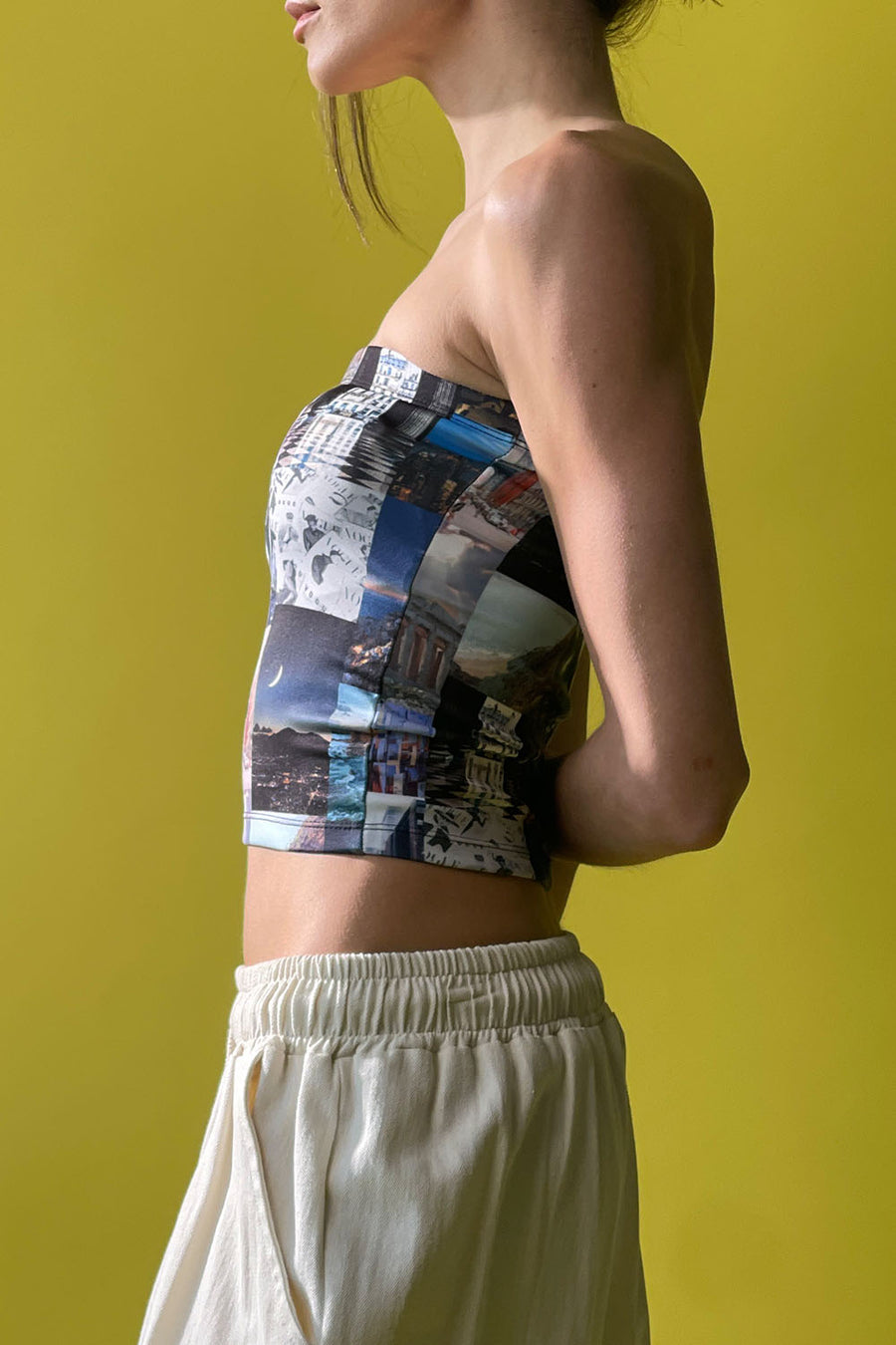 Tube Printed Top