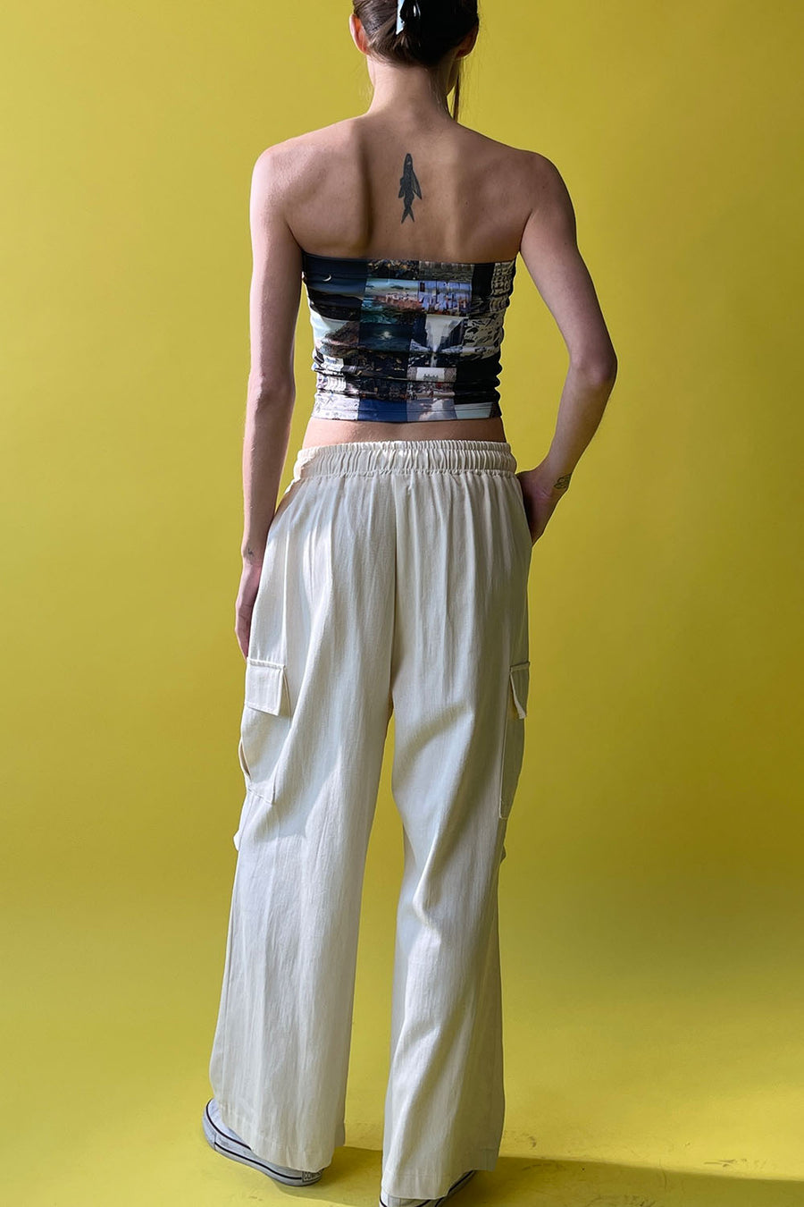 Tube Printed Top