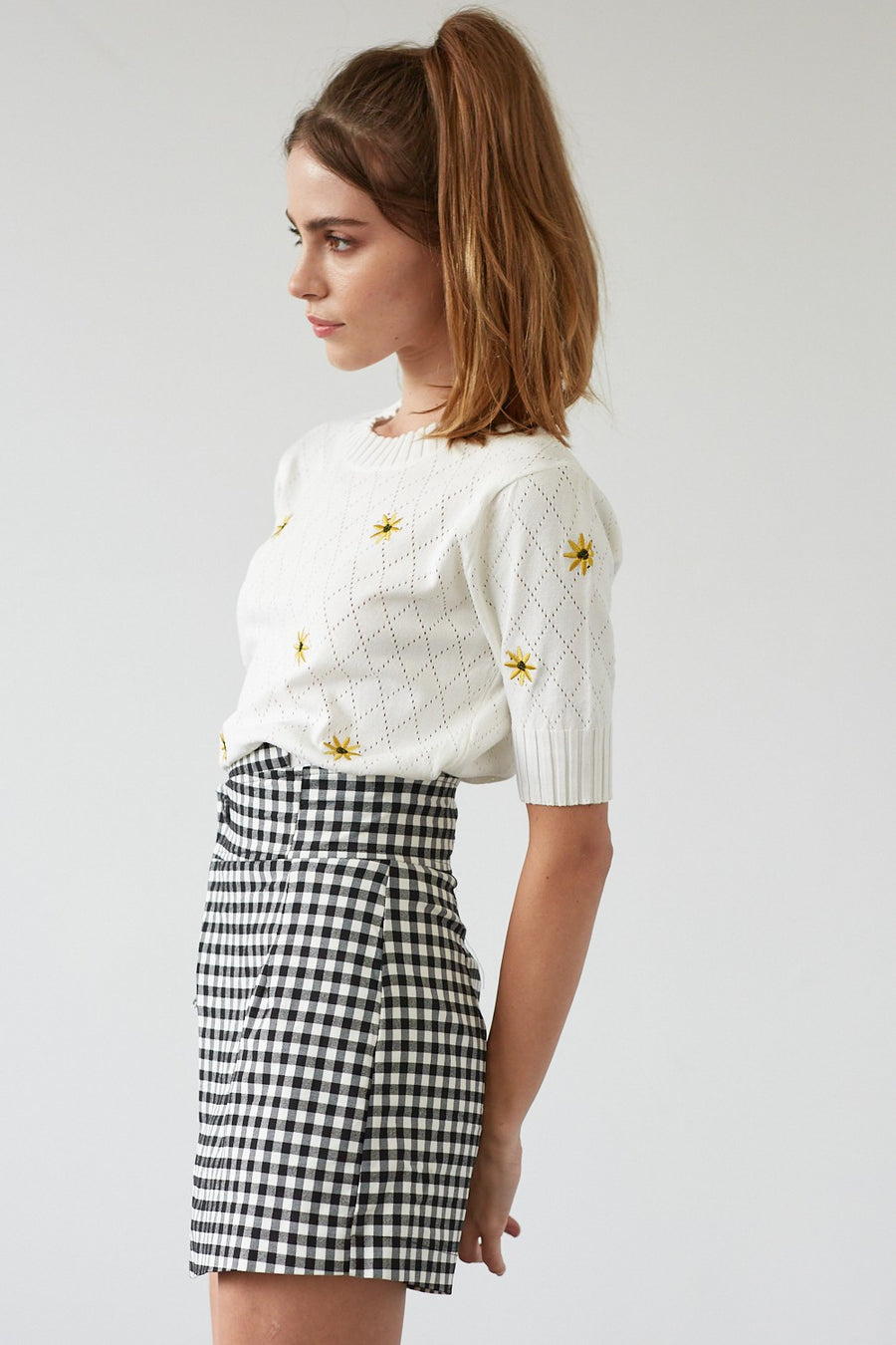 Plaid Block Vibe Shorts