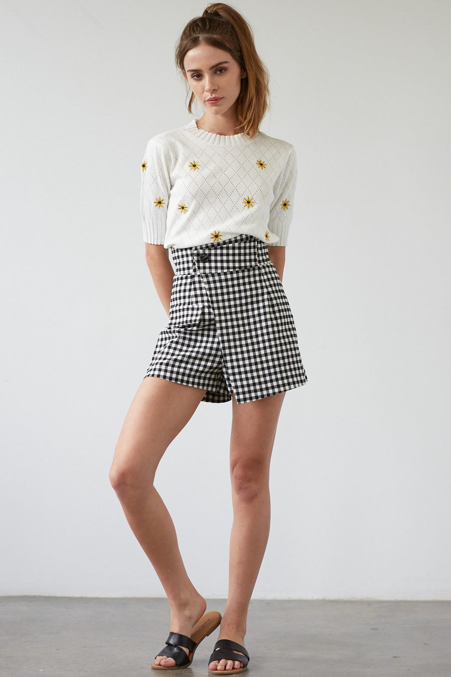 Plaid Block Vibe Shorts