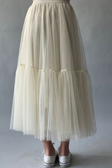 Double Mesh Skirt