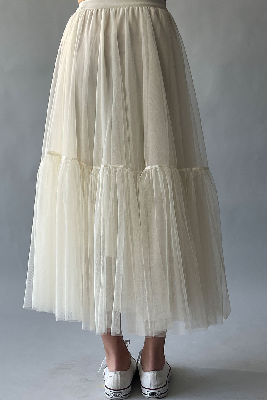 Double Mesh Skirt