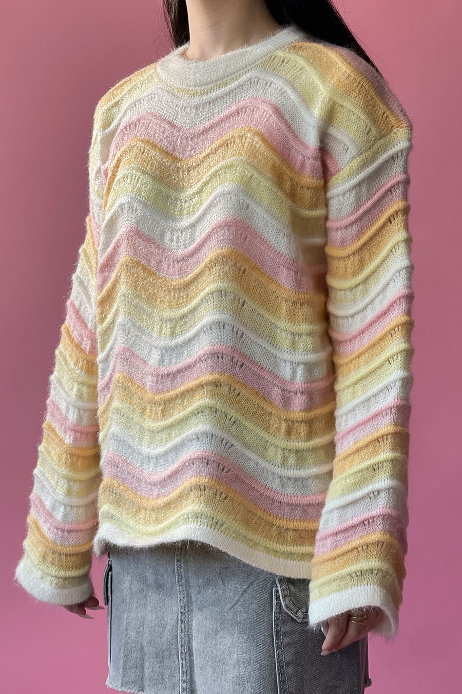 Pastel Rainbow Sweater