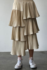 Zig Zag Tiered Skirt