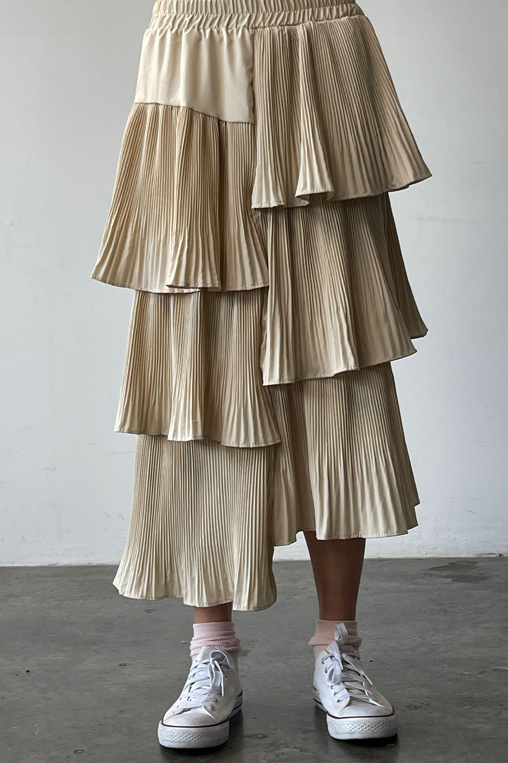 Zig Zag Tiered Skirt